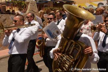 Misa y procesión religiosa en La Viña (Foto Francisco Javier Santana)